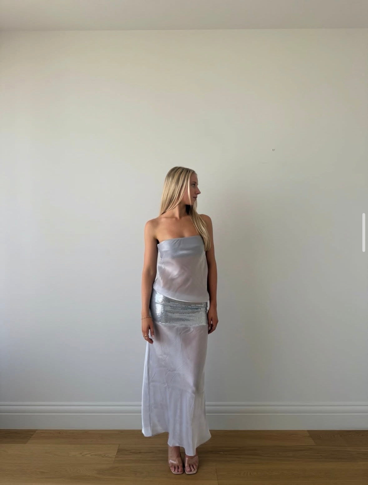 Mode Mischief | Maxi Melt Dress - Moonwater