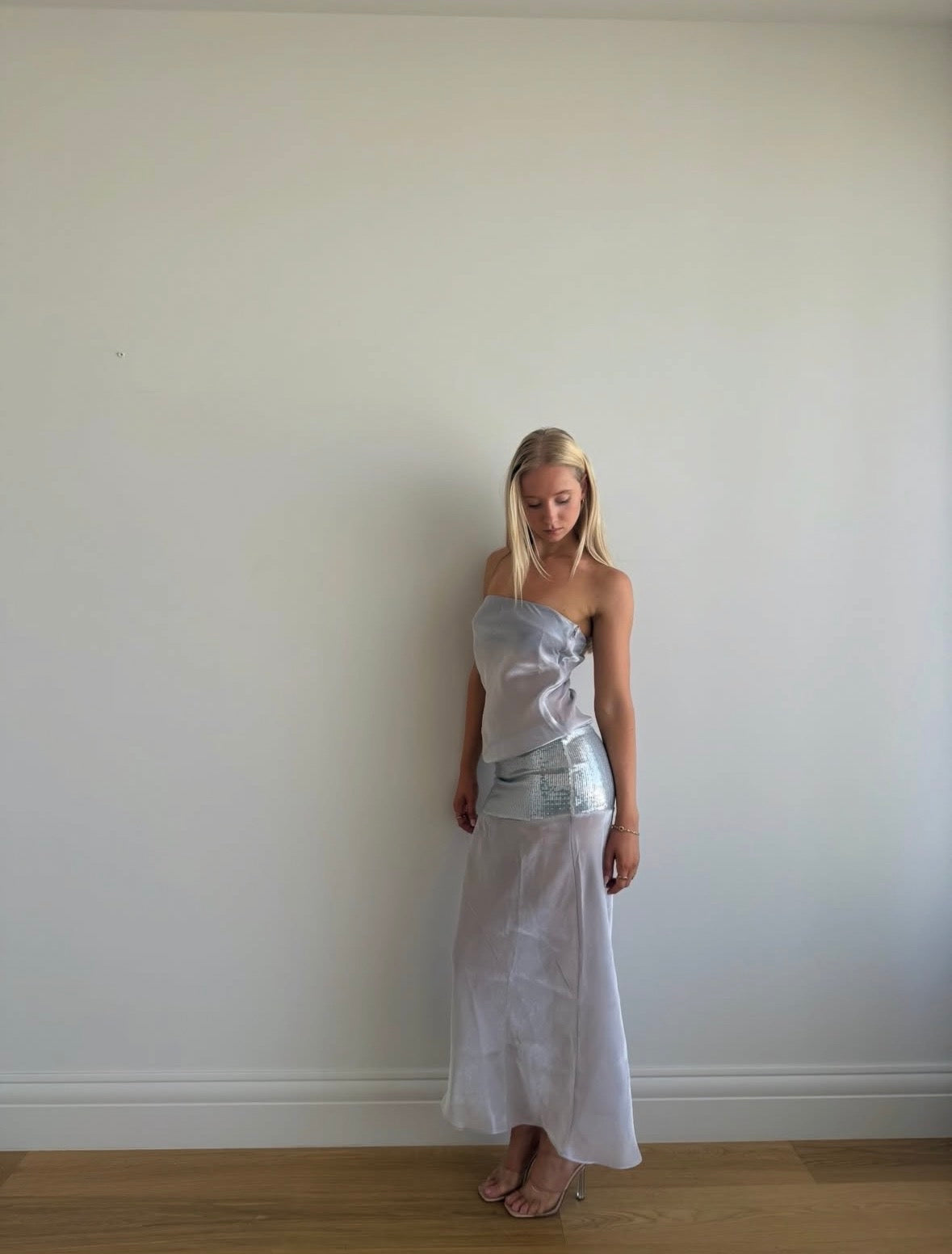 Mode Mischief | Maxi Melt Dress - Moonwater