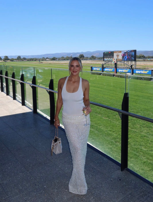 BENNI | Ariel Maxi Dress - Shell
