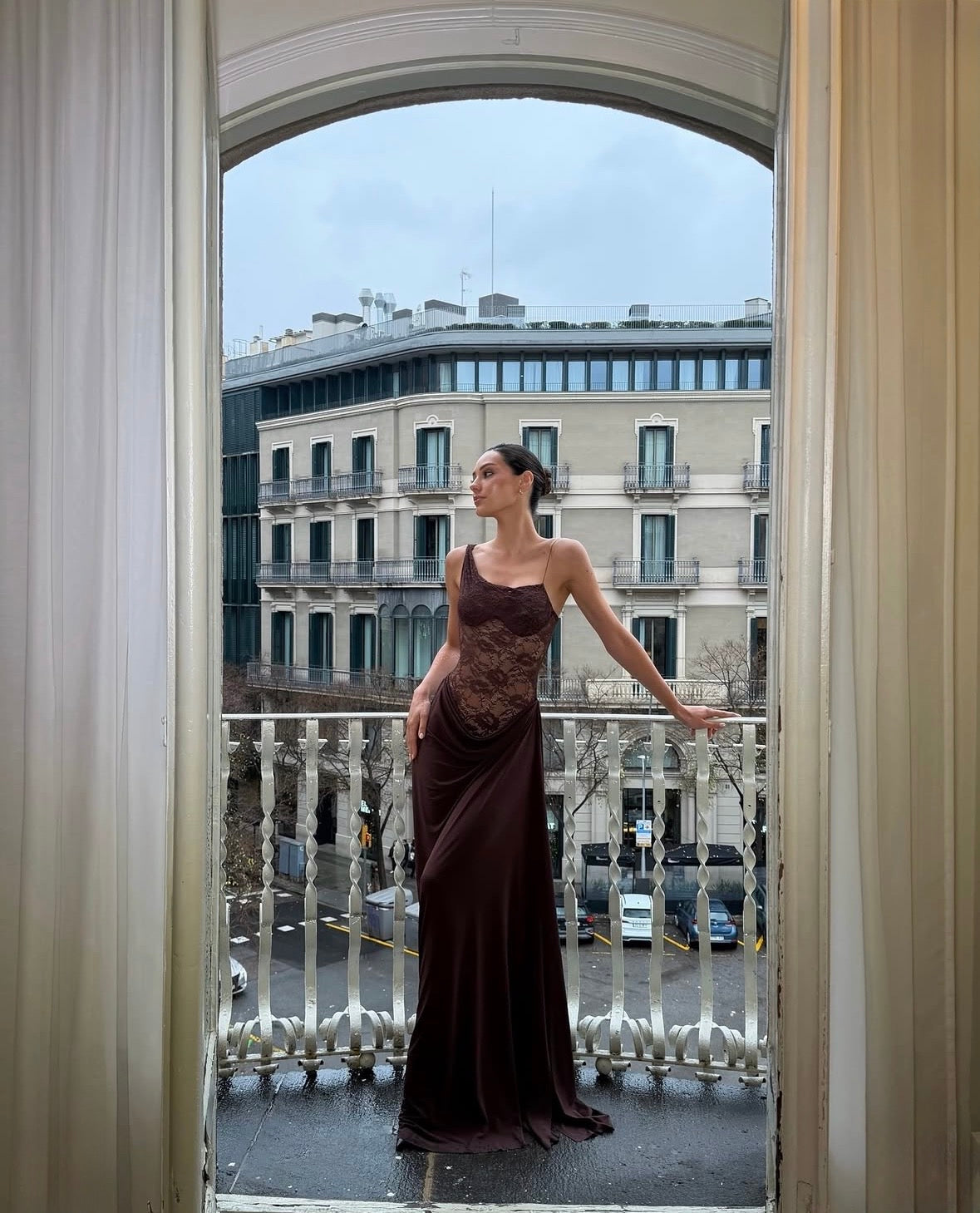 Natalie Rolt | Sloane Dress - Brown