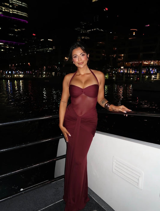 BABYBOO | Vixen Gown - Cherry
