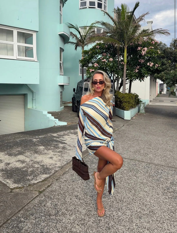 Benni | Elise Mini - Ocean Stripe