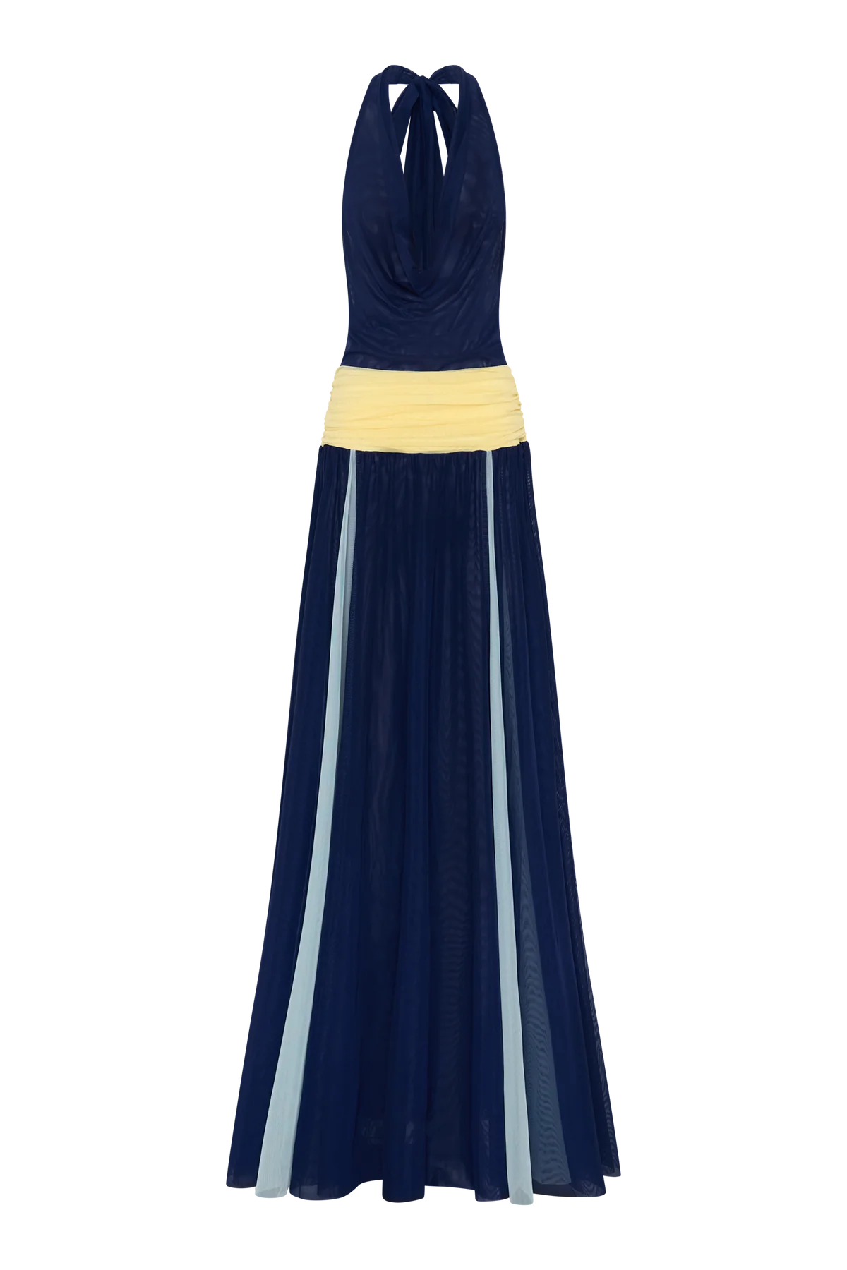 Bydee | Selina Mesh Maxi - Ceruleo